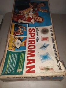 Kenner Spiroman 432 Spirograph Super Rare, Box Damage, see photos, shelf209 - Picture 1 of 12