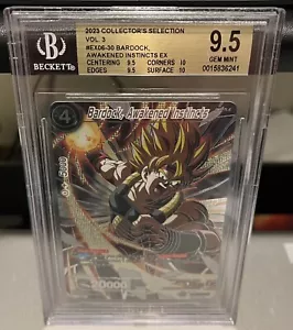 2023 Collector’s Selection Volume 3 Bardock, Awakened Instincts BGS 9.5 - Bild 1 von 2