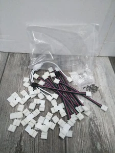 RGB LED Strip Light Connector Cable Accessories Kit For 5050 4-Pin - Picture 1 of 5