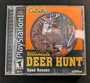 Cabelas Ultimate Deer Hunt (PS1, 2002) Complete | Tested | Authentic - Picture 1 of 12