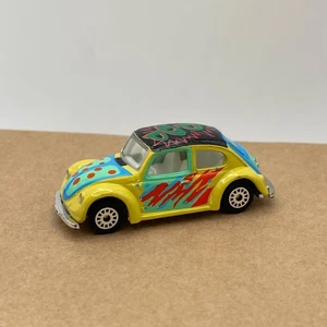 Vintage Realtoy Volkswagen Beetle Hippy Bug Diecast Car Combi P&P #D - Picture 1 of 3