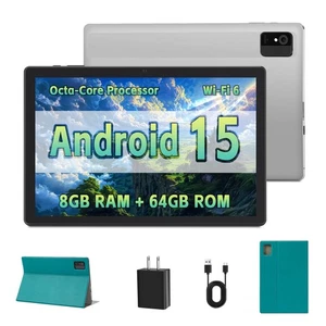 10 inch Tablet - Android 15 Tablet for Adults - Google Tablet Computer with H... - Picture 1 of 8