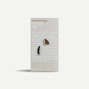Love Tea Organic Coconut Orange Tea Loose Leaf 100g - Picture 1 of 3