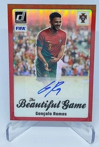2023-24 Panini Donruss FIFA Prizm Beautiful Game AU Goncalo Ramos Portugal 04/49 - Bild 1 von 5