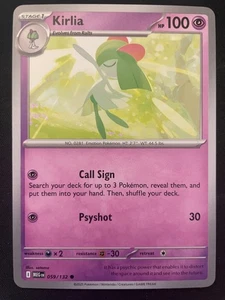 Kirlia Common 159/132 Mega Evolution Pokemon Karte - Bild 1 von 1