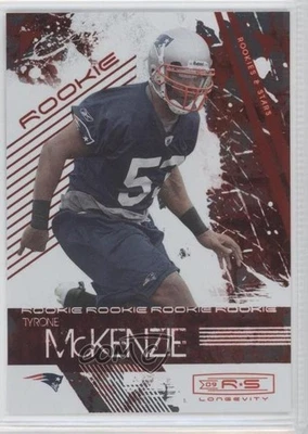 2009 Donruss Rookies & Stars Longevity Rookie Ruby /150 Tyrone McKenzie #198 RC - Image 1 of 2