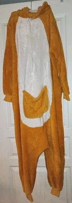 Disfraz de canguro de una pieza para mujer Foto 1 de 4