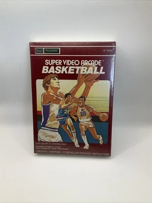 Sears Tele-Games Super Video Arcade Basketball Intellivision New Sealed - Image 1 of 4