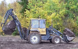Valmet Hynas 6000 Backhoe Loader Parts Manual - Picture 1 of 6
