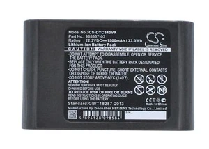 1500mAh Batterie für Dyson DC45 Sv Staubsauger 22.2V LI-ION - Picture 1 of 5