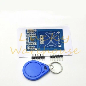 MFRC-522 Scheda IC RFID Modulo Sensore Induttivo S50 Scheda NFC Portachiavi Arduino 1 Set - Foto 1 di 6