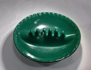 Vintage dunkelgrüner Melamin Zigaretten Aschenbecher Willert Home Products 60er 70er Jahre - Bild 1 von 7