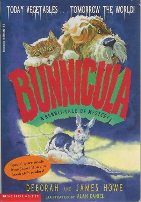 Bunnicula: A Rabbit-Tale of Mystery by Deborah & James Howe (1997 Scholastic) - Image 1 of 2