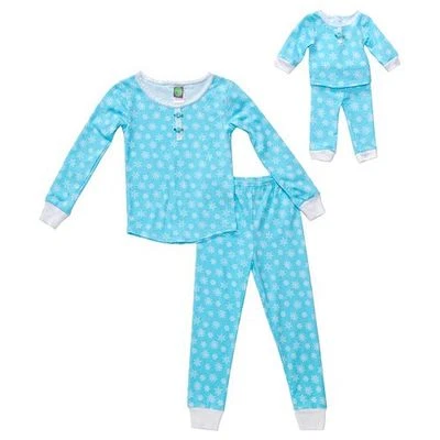 Girl and Doll Matching Pajamas Snowflake 4-6X Outfit Dollie Me fit American Girl - Image 1 of 2