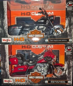 1:12 Harley Davidson job lot of 5 of the best models BNIB - Picture 1 of 6