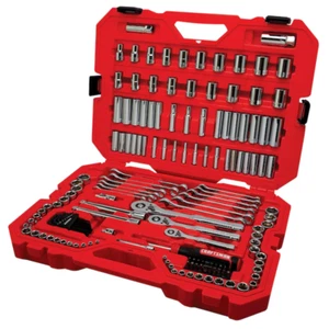 Craftsman159-Piece Standard SAE & Metric Chrome Mechanics Tool Set w/ Hard Case - Picture 1 of 11