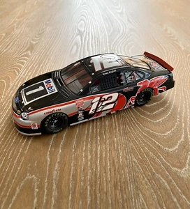 Jeremy Mayfield #12 Mobil 1 Ford Taurus Autographed NASCAR Diecast Car - Picture 1 of 12