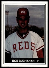 1982 TCMA Waterbury Reds Bob Buchanan Waterbury Reds #7