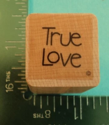 Sello de goma True Love Saying de Close to My Heart Foto 1 de 2