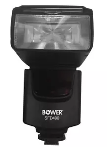 BOWER DIGITAL AUTOMATIC FLASH SFD490 UNIVERSAL FOR CANON NIKON OLYMPUS NEW - Picture 1 of 1