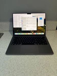 Apple MacBook Pro 14" (512GB SSD, M1 Pro, 16GB) - Space Grey - Afbeelding 1 van 10