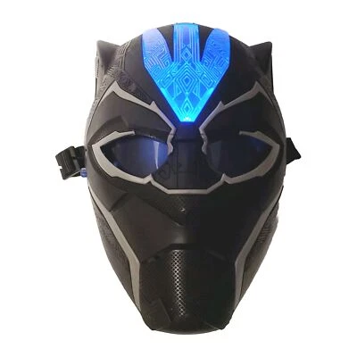 Marvel Black Panther Mask Vibranium Power FX Lights up Halloween Costume Play - Image 1 of 4