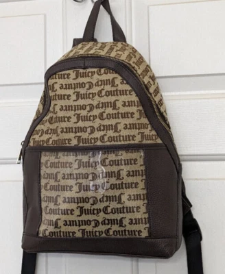 Женский полноразмерный рюкзак Juicy Couture сумочка коричневый розничная продажа - Изображение 1 из 4