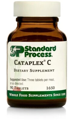 Standard Process Cataplex C Apoyo Inmunológico, Apoyo Suprarrenal, 90 Comprimidos Foto 1 de 4