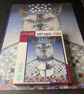 Pomegranate El Gato 300 Piece Jigsaw Puzzle COMPLETE - Picture 1 of 9
