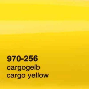 Oracal 970 256 Giallo Cargo Pellicola Wrapping Professionale Lucida Auto - Foto 1 di 2