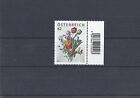 Osterreich 12  2981 Blumenstrau Rand Rechts Einzelmarke Postfrisch Sieh Scan