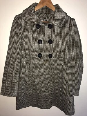 Women’s Guess Herringbone Wool/acrylic jacket M - Изображение 1 из 4
