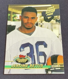 1993 Topps Stadium Club - Jerome Bettis - #108 (RC) - Bild 1 von 2