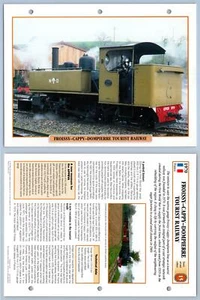 Foissy-Cappy-Dompierre Railway - Art & Culture - Legendary Trains Maxi Card - Picture 1 of 1