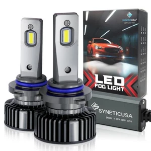 2x 9006 HB4 LED Headlight Bulbs Kit 6000K White for Fog Light - Bild 1 von 10