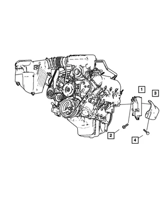 Arrancador Mopar genuino 56041641AD Foto 1 de 4
