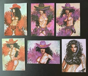 Olivia De Berardinis - Series 7 Clearly Olivia - 1997 - Julie Strain Chase Set - Picture 1 of 2