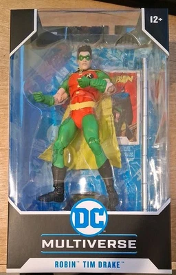 Tim Drake Robin 7" McFarlane Brinquedos DC Multiverso Novo em folha Nunca Aberto - Imagem 1 de 4