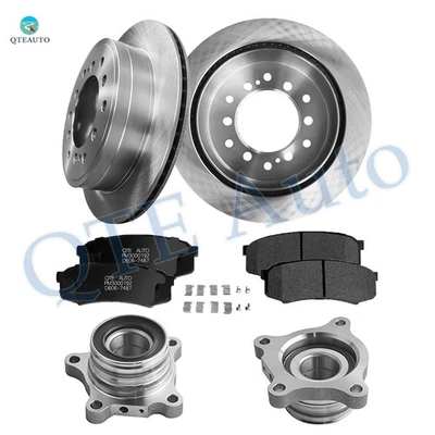 Rotores de freno traseros 8P 312 mm - Pastilla de freno de cerámica - Buje de rueda para Lexus GX460 2010-2019 Foto 1 de 4