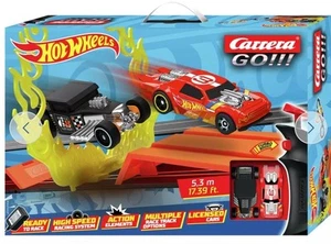 Carrera GO!!! Hot Wheels 5.3M Slot Racing Set - geöffnet nie benutzt  - Bild 1 von 1