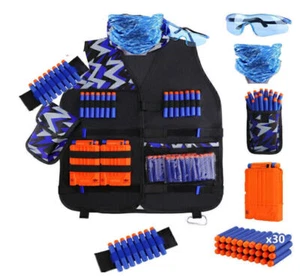 Taktische Weste Jacke Set für Nerf Guns N-Strike Elite Serie Tactical Vest Kit - Bild 1 von 8