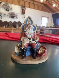Vintage The Classic American Modern Santa Figurine Circa 1990 Noveline 1991 - Picture 1 of 3
