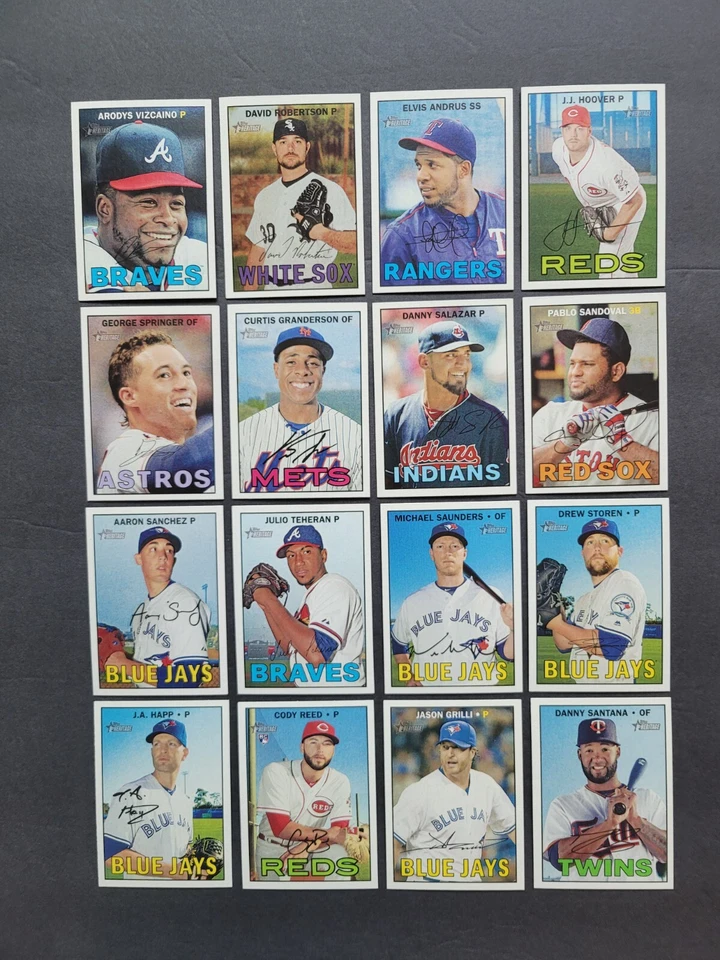 2016 TOPPS HERITAGE CARDS Your Pick 1967 Design Complete your Set Up to 50% off - Image 1 of 1