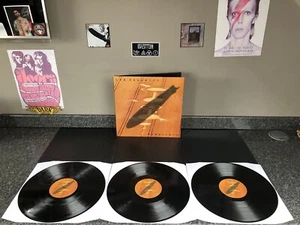 TRIPLE VINYL LP LED ZEPPELIN ALBUM REMASTERS ZEP 1 UK 1ST PRESS NM-/NM- SUPERB - Picture 1 of 24