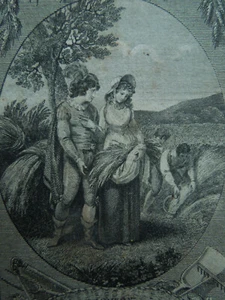 Estampe Gravure Ancienne Illustration Pour Un Poème de James Thomson. 04 - Picture 1 of 2