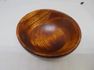 Ciotola in legno tornito diametro 3" bella finitura - Foto 1 di 5