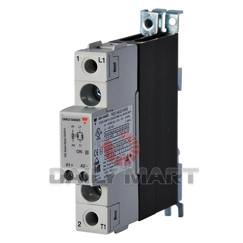 Carlo Gavazzi Relay RGC1A60D25KKE 90-Day