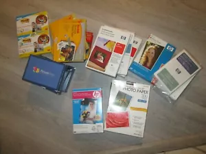 20 Packs of Various Photo Paper (HP, EPSON, KODAK....) - Picture 1 of 6