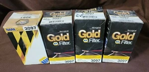 4 NAPA Gold 3097 Fuel Filters - Picture 1 of 3