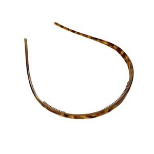 Acrylic Leopard Print Hair Band Thin Glasses Headband   Female Hair Accessories